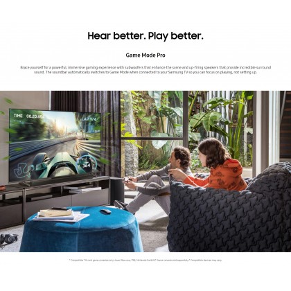 Samsung HW-Q600A Soundbar with Dolby Atmos and DTS:X (Original) 1 Year Warranty By Samsung Malaysia