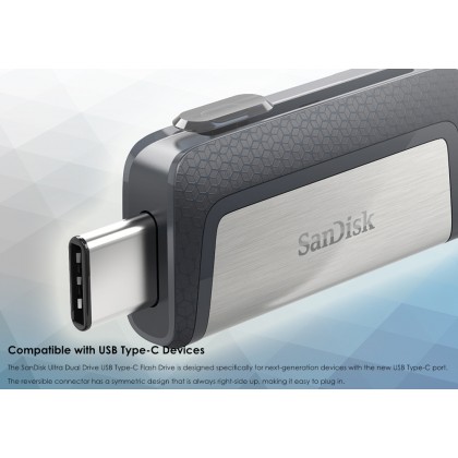 SanDisk Ultra Dual Drive USB3.1 Type-C/ Pendrive (Original) 5 Years Warranty by Sandisk