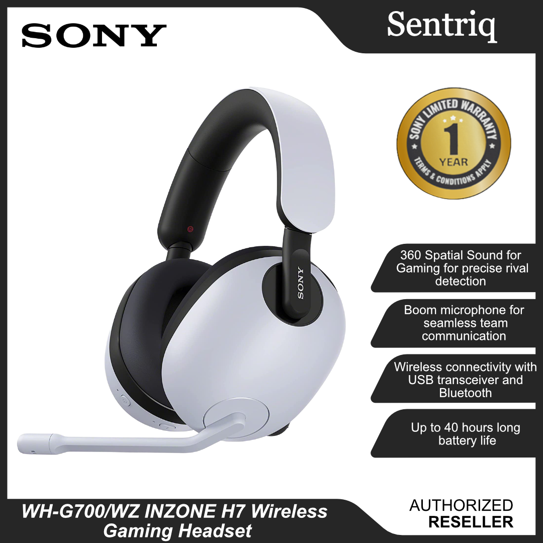 Sony WH-G700/WZ INZONE H7 Wireless Gaming Headset (Original) from