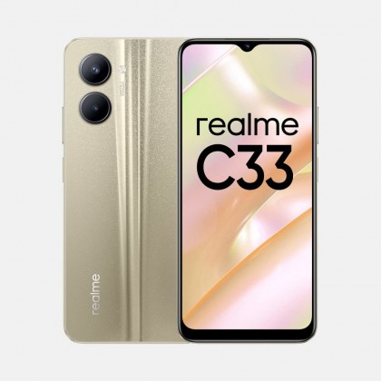 Realme C33 Smartphone 4GB RAM 64GB Memory(Original) 1 Year Warranty by Realme Malaysia
