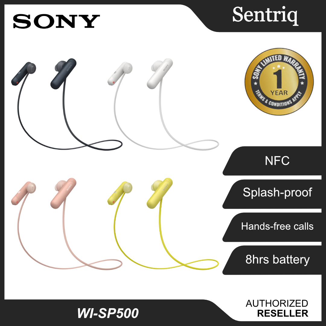 Sony WI-SP500 Wireless In-ear Sports Headphones (Original) from Sony ...